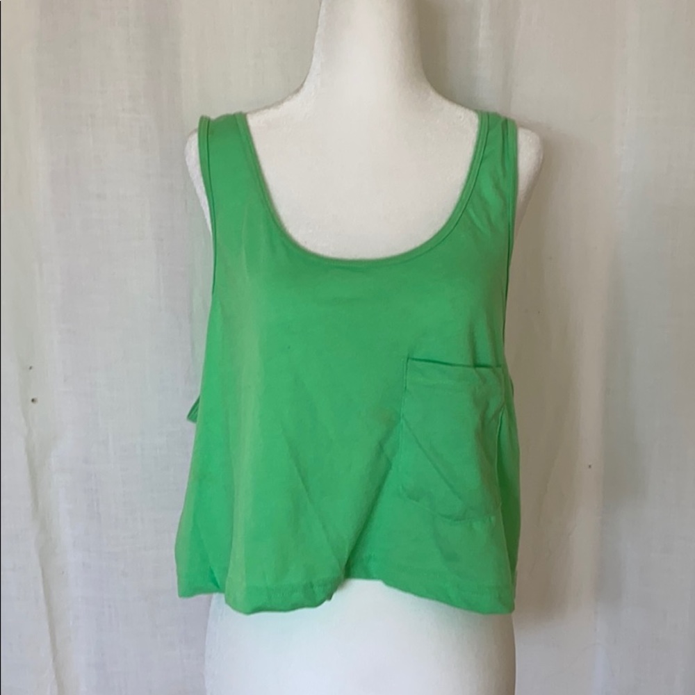 American Apparel Green Neon vest one size